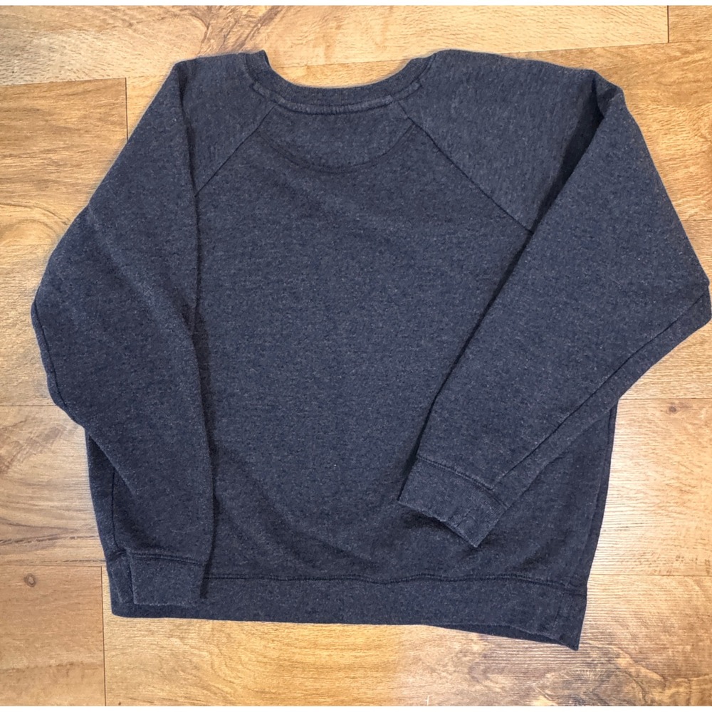 Pink Floyd Lucky Brand  Graphic Sweatshirt Women's Size Large Dark Gray Crewneck - Picture 2 of 7